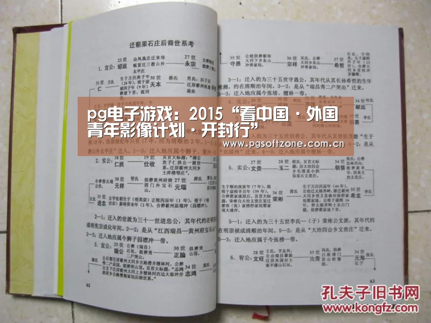 pg电子游戏:2015“看中国·外国青年影像计划·开封行”(图4) pg免费试玩
